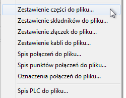 Typy oznaczeń TYPY OZNACZEŃ W tym podręczniku zostanie omówione tworzenie następujących typów oznaczeń: Oznaczenia aparatów, Oznaczenia kabli, Oznaczenia złączek, Oznaczenia dla numerów połączeń,