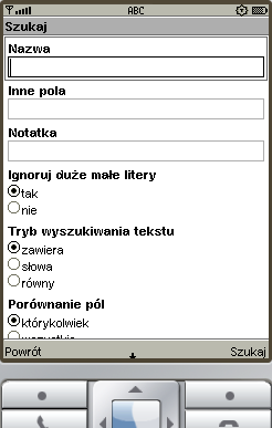 SafeCase- Informacja Strona 4 / 9 Wyszukiwanie zapisów Jako analogia znanych wyszukiwarek, SafeCase ( Sejfik ) umożliwia ci wygodne i szybkie wyszukiwanie zapisów twojego archiwum.