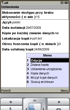 SafeCase- Informacja Strona 6 / 9 stawienia W normalnym użytkowaniu SafeCase ( Sejfik ) nie wymaga żadnych ustawień.