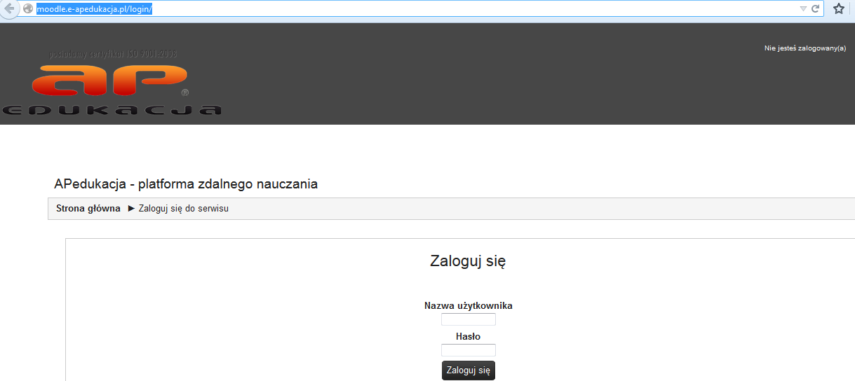 INSTRUKCJA OBSŁUGI DLA SŁUCHACZY Platforma zdalnego nauczania Moodle (Modular Object-Oriented Dynamic Learning Environment) to narzędzie do pracy zdalnej, za pomocą którego użytkownik (uczeń,