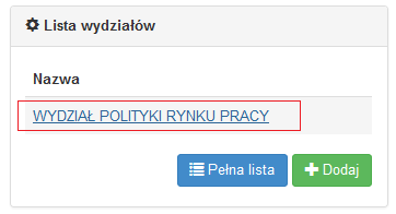 4.5. Dodatkowe informacje Pole dodatkowe informacje służy wpisaniu wszelkich informacji na temat wydziału jakie mogą być przydatne dla przedsiębiorców,. Wypełnienie tego pola nie jest obligatoryjne.