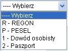 Należy wprowadzić następujące dane: Referencje w polu tym można wpisać dowolne literowe i/lub cyfrowe oznaczenie przelewu np. Przelew_ZUS_51.