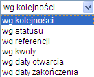 6.6. Archiwum lokat Wszystkie dyspozycje lokat, które mają status Odrzucone, Usunięte lub Zakończone i nie dotyczą dnia bieżącego zostają przeniesione do archiwum.