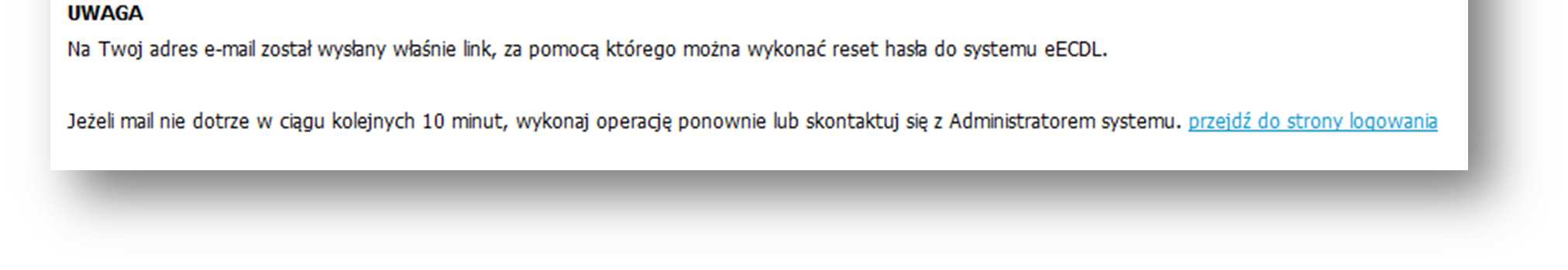 3. Jak odzyskać (zresetować) zapomniane hasło do Systemu?