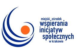Urząd Miasta Krakowa Wydział Spraw Społecznych Referat Miejskiego Ośrodka Wspierania Inicjatyw Społecznych Os.