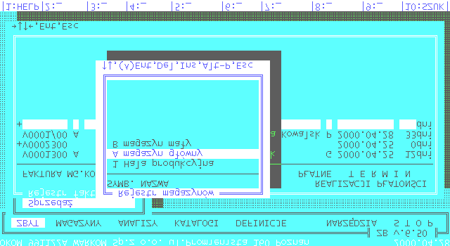 W związku z tym, że kolejne numery faktur są nadawane automatycznie pierwszym polem jaki musimy wypełnić jest pole symbolu magazynu z którego będzie wydany towar.