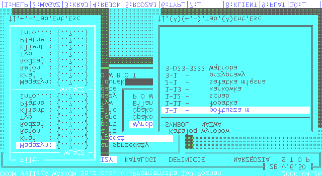 zestawienia. Chcąc je określić należy użyć filtra, który jest dostępny po naciśnięciu klawisza Tab. Patrz Rys.VII-8 Rys.