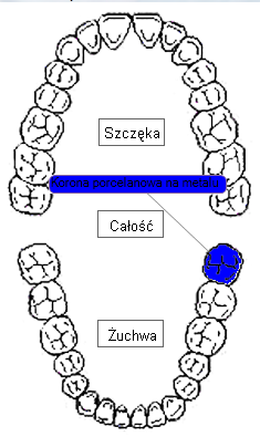 UWAGA: Istnieje możliwość zapisania wzorca po wybraniu wszystkich materiałów W programie zostanie dopisany produkt o tej samej nazwie, jednak z zapamiętanymi już materiałami.