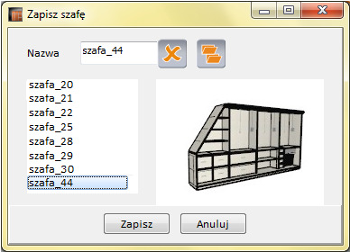 Rys. 30 - Edytor danych klienta i studia - Nowy projekt - rozpoczyna projektowanie nowej szafy i otwiera okno Kreatora opcji podstawowych, który ponownie przeprowadzi użytkownika przez podstawowe