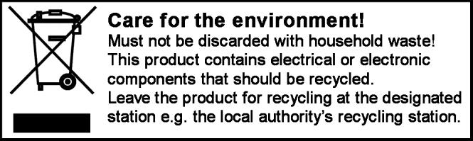 ENGLISH ENGLISH SAFETY INSTRUCTIONS Read these instructions carefully before use! If you are not sure how to install the product, contact an authorised electrician.