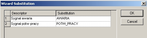 --------------------------------------------------------------------------------------------------------- Rys. 41. Widok okna podczas dodawania nowej właściwości do obiektu. Rys. 42.