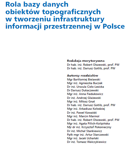 I - inne Opracowanie publikacji książkowej (monografii) pt.