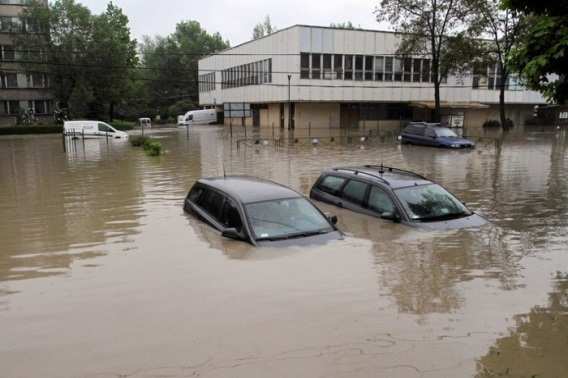 Ryzyko powodzi L (flood,r) oznacza szkodę brutto dla ryzyka powodzi w kraju r z OEG na której testowane są dwa