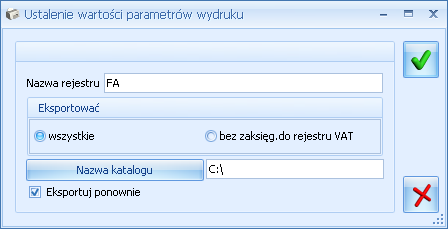 Import dokumentu jest możliwy z poziomu listy dokumentów z menu wyświetlanego pod przyciskiem strzałki w pasku zadań. Przy imporcie należy wskazać plik, z którego odczytywany będzie dokument.