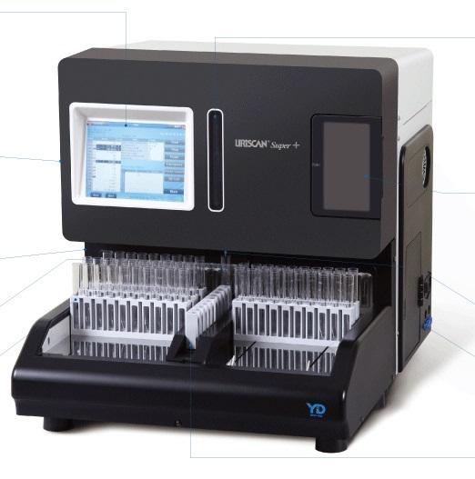 OEM automatyczny analizator moczu W pełni automatyczny analizator moczu o dużej wydajności 240 testów na godzinę Nowoczesny wydajny