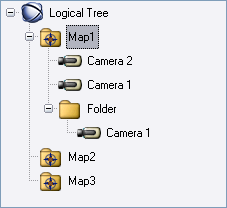 64 pl Używanie klawiatury CCTV Bosch Video Management System UP Level Up Map1 Map2 Camera2 Camera1 Folder1 Map3 DOWN DOWN Aby użyć Trybu polecenia, należy: 1. Włączyć Tryb polecenia. 2.