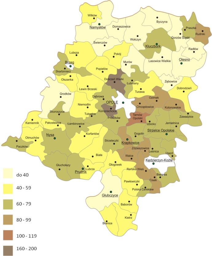 Dane meldunkowe z końca listopada 2014 wykazują liczbę mniejszą 479 588 osób.