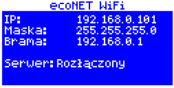 USTAWIENIA W Ustawieniach sieci wybieramy Typ zabezpieczeń.