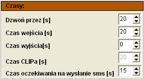 6.5.2 AWARIE Moduł w sposób ciągły kontroluje wartość napięcia zasilania, w przypadku gdy napięcie zasilania mierzone na zaciskach zasilania modułu (+2V, GND) spadnie poniżej VDC ( lub powróci