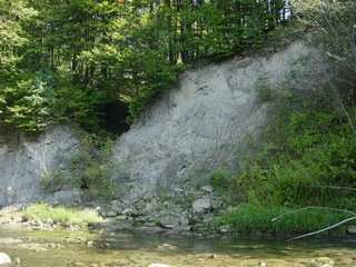 10. Kanion w Rybotyczach Rybotycze dz. ew. nr 461/1 Profil denudacyjny Kanion na prawym brzegu rzeki Wiar.