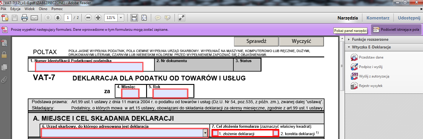 (1.5) INSTALACJA WTYCZKI I LOKALIZACJA PRZYCISKÓW Adobe Reader 10.