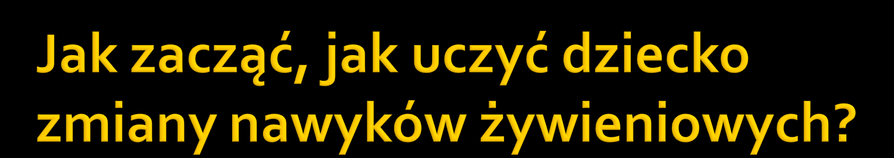 Czy można z dnia na dzień pozbyć