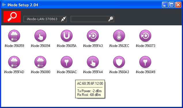 3. Współpraca inode LAN Duos z programem inode Setup Zainstaluj na PC program do konfiguracji urządzenia inode Setup oraz sterowniki BT4.0.