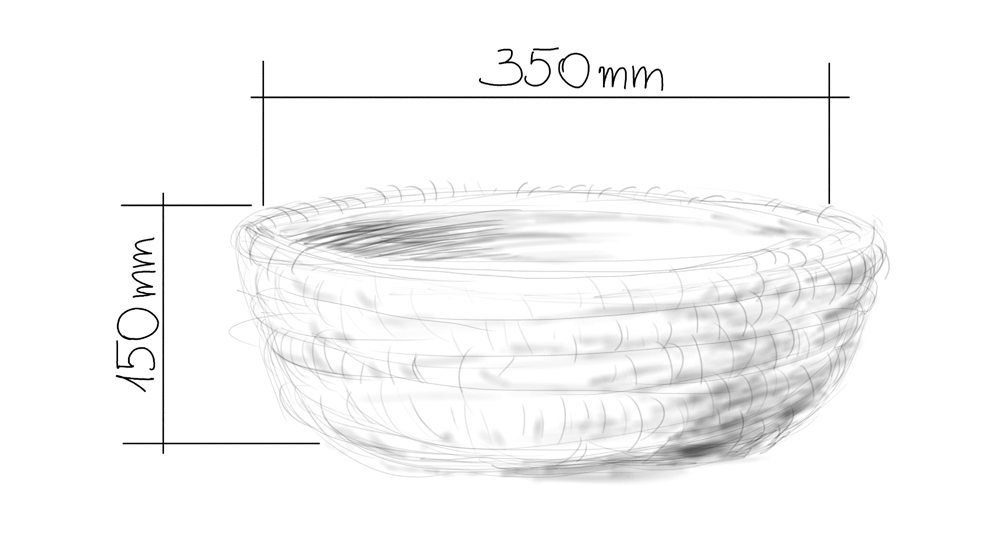 Podstawa ma wymiar 15 x 15 cm 3.4. Kosze i platformy Przeznaczone dla gatunków, które nie budują samodzielnie gniazd a wykorzystują gotowe gniazda otwarte większych gatunków.