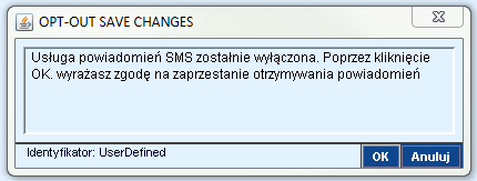 23 Zaznacz tą opcję i kliknij na Zatwierdź, aby zrezygnować z otrzymywania potwierdzeń SMS. Tu będzie się znajdował już uzupełniony numer Twojego telefonu komórkowego wraz z numerem kierunkowym kraju.