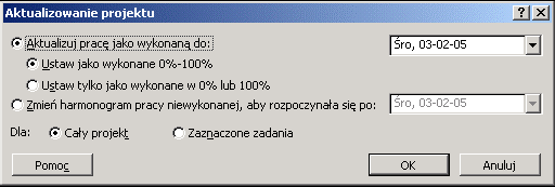 posiadasz dzisiejsze dane, program będzie czerpał informacje z pola Data bieżąca, która zawsze równa się dacie aktualnie podawanej przez zegar twojego komputera.