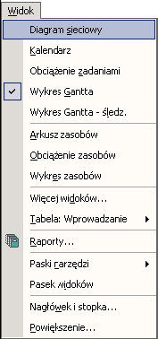 2. Otwieranie pliku z projektem Do otworzenia pliku wcześniej zapisanego na dysku lub innym nośniku danych służy polecenie Otwórz z menu Plik.