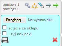 UWAGA: W opisie zamieszczamy tylko informacjie dotyczące samego produktu. Informacje dotyczące kontaktu, płatności, wysyłki itp. umieszczamy w odpowiednim miejscu w szablonie.