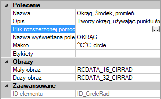 4 Kliknij przycisk Zastosuj. Podczas kolejnego ustawienia wskaźnika na poleceniu na pasku narzędzi lub panelu wstążki tekst zostanie wyświetlony w etykiecie narzędzi.