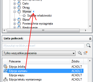 Aby zmodyfikować operację inicjowaną dwukrotnym kliknięciem przycisku myszy 1 Kliknij kartę Zarządzaj panel Dostosowanie Interfejs użytkownika.