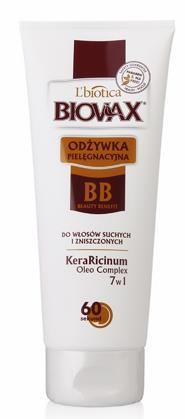 KeraRicinum Oleo Complex + D-Panthenol: KeraRicinum Oleo Complex zapewnia optymalny efekt pielęgnacyjny BB Beauty Benefit, przynoszący włosom 7 korzyści.