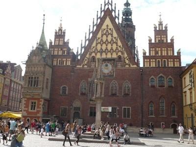 The Town Hall Ratusz Wroclaw historic Town