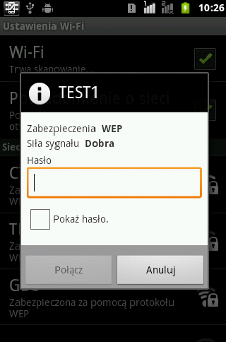 4. Korzystanie z Internetu 4.1 Połączenie z Internetem Twój telefon łączy się z Internetem za pośrednictwem: Wi-Fi GPRS / EDGE / 3G / 3.