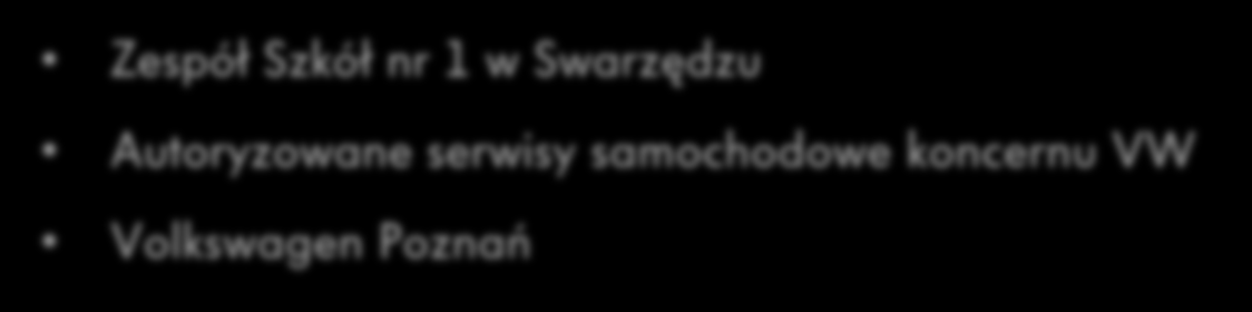 Programy nauczania Miejsca praktyk Egzaminy Zawierają wytyczne MEN Rozszerzone o niemiecki program kształcenia Dopasowane do