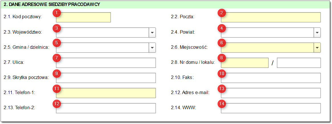 Proces wprowadzania oferty praktyki w serwisie praca.gov.pl Słownik umożliwia wyszukanie jednostki z wykorzystaniem: numeru REGON, nazwy jednostki.