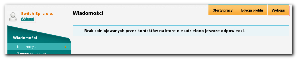 Należy zapisać zmienione hasło.