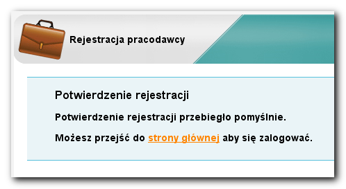 W podanej w trakcie rejestracji skrzynce e-mail znajdzie się wiadomość z linkiem, który trzeba kliknąć.