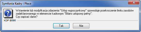 6 40 Podręcznik użytkownika Symfonia Kadry i Płace Rys. 6-56 Okno Zbiorcza edycja zdarzeń dla grupy pracowników dodawanie zdarzenia.