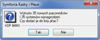 Listy płac 12 5 Rys. 12-6 Okno Nowa lista płac - zakładka Tworzenie. Dołączanie okresu płacowego przyciskiem Dodaj.