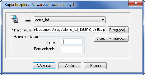 16 4 Podręcznik użytkownika Symfonia Kadry i Płace Archiwizacja i odtwarzanie danych Program Symfonia Kadry i Płace posiada wbudowany mechanizm wspomagający zabezpieczenie danych przez regularne