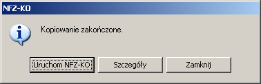 Rysunek 9 Wskazanie położenia katalogu bazy aktualizowanej wersji programu Po prawidłowym przeprowadzeniu tej operacji w oknie instalacyjnym zostanie wyświetlony komunikat o rozpoznaniu wersji