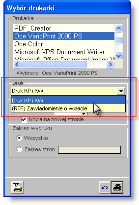 Sposób pracy z programem 4 Finanse 3 strona Otwarcie uprzednio zamkniętego raportu kasowego Operacja umożliwia dokonanie modyfikacji wprowadzonych pozycji raportu Wydruk dokumentu KP/KW Operacja