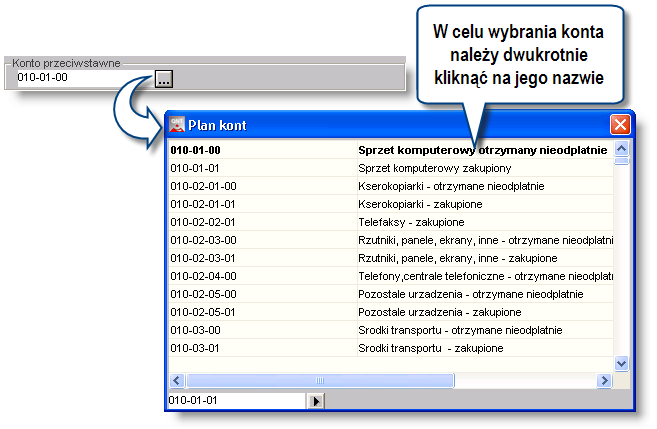 Sposób pracy z programem 4 Zestaw ienia 6 strona Wybór rejestrów wystawców Parametr umożliwia określenie miejsc wprowadzania faktur, w których wprowadzone dokumenty zostaną uwzględnione w zestawieniu