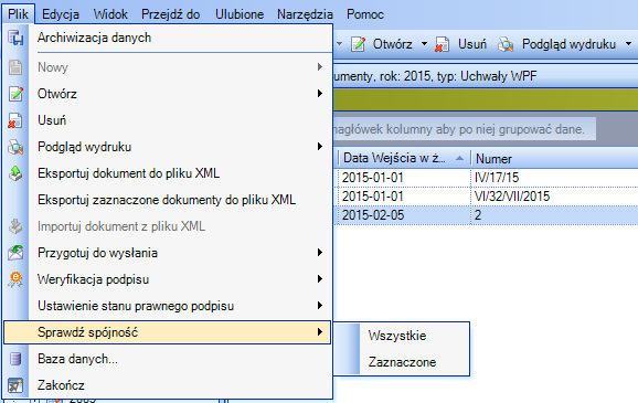 Rysunek 52. Okno komunikatu 3. Może wystąpić sytuacja, kiedy do przetworzenia danej przesyłki konieczne jest wcześniejsze przetworzenie składników innej wiadomości.