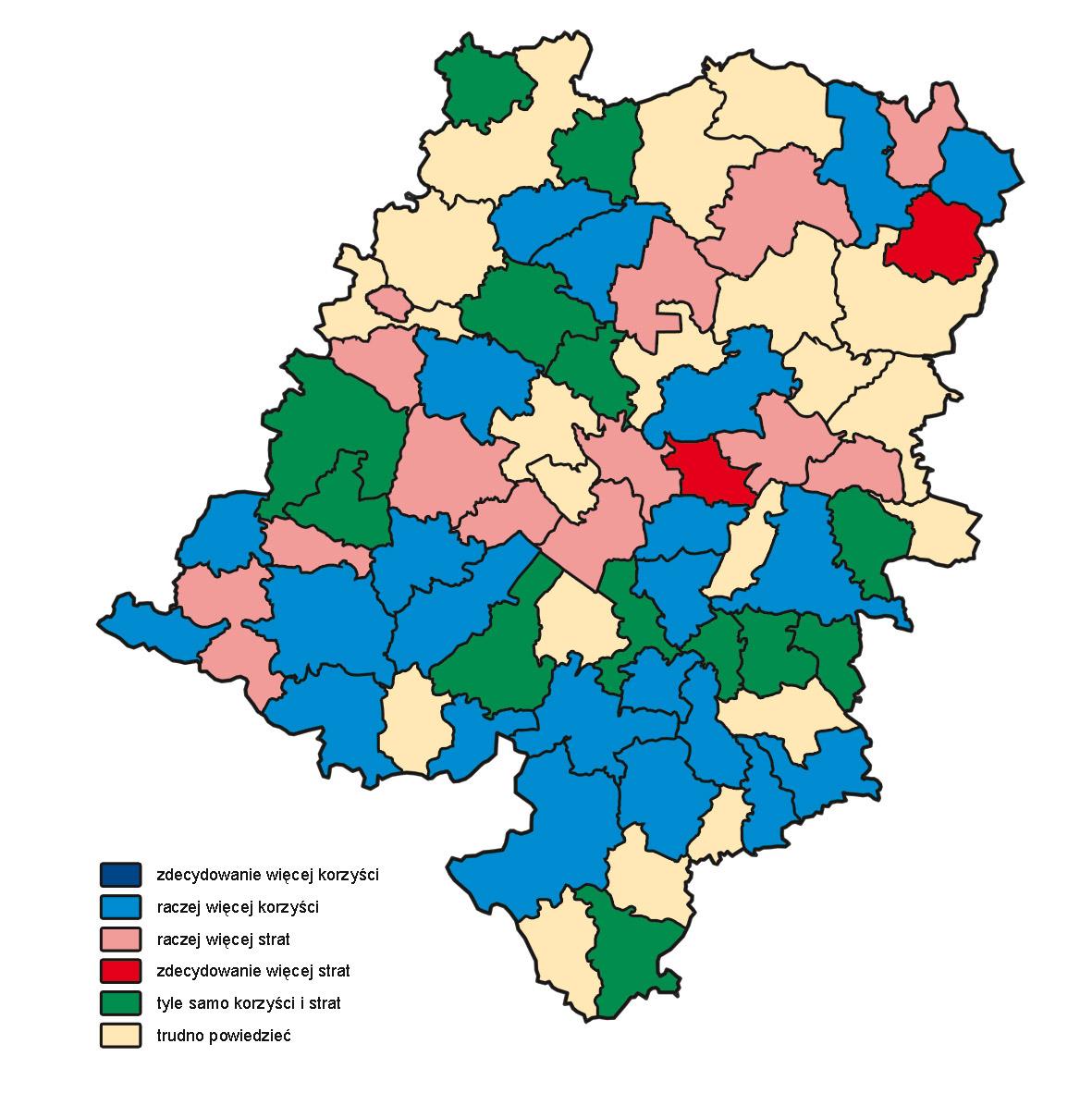 4 Ocena migracji zagranicznych w kategoriach szans i zagrożeń dla rozwoju terytorialnego przez przedstawicieli samorządu