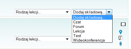 12 S t r o n a 2.6. Zasoby interaktywne platformy Decano Zasoby interaktywne to takie, które umożliwiają studentom interakcję z nauczycielem, systemem lub innymi Studentami.